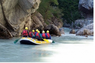  Tramo tranquilo de rafting 